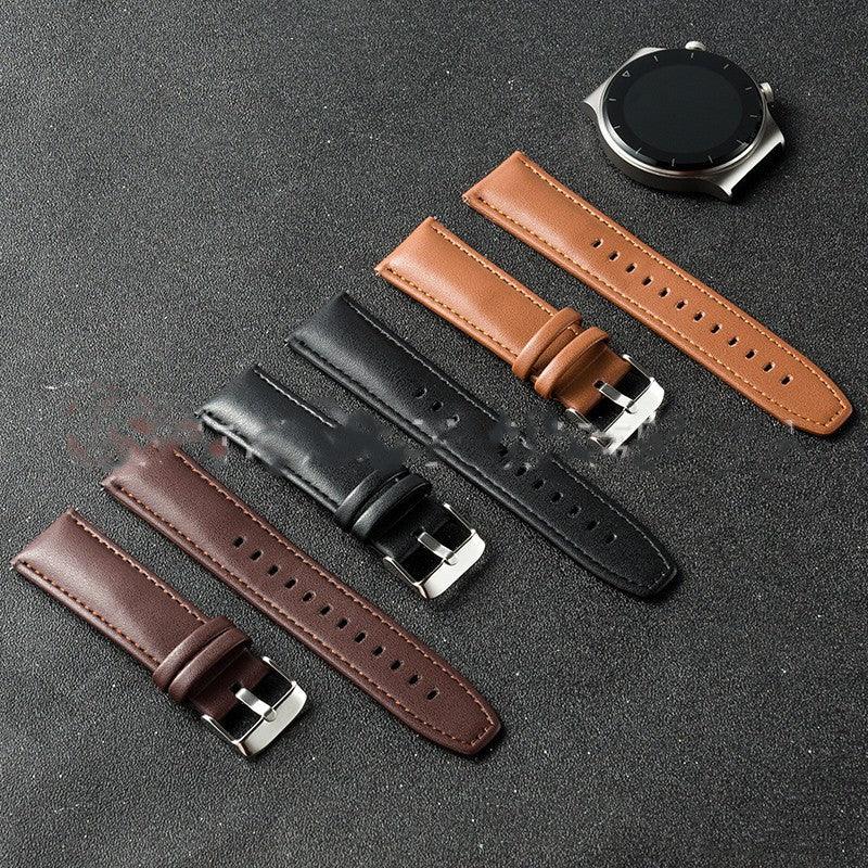 Leather Watch 22mm Accessories Cowhide Watch Strap - Watch Band - Birdie Watches