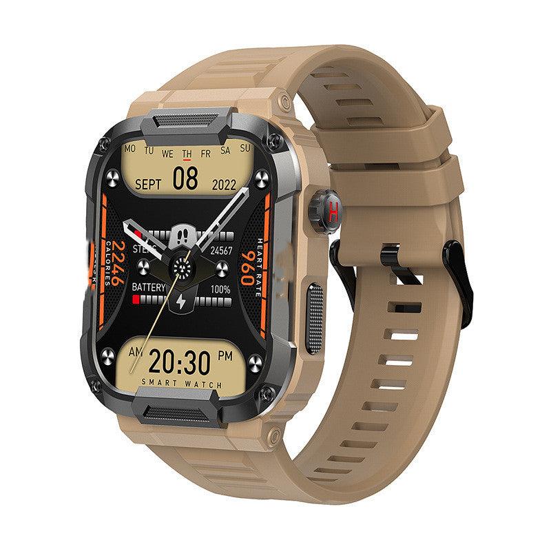 Rugged Square Body Smart Watch - Remote Selfie, Reminders, and More - Birdie Watches