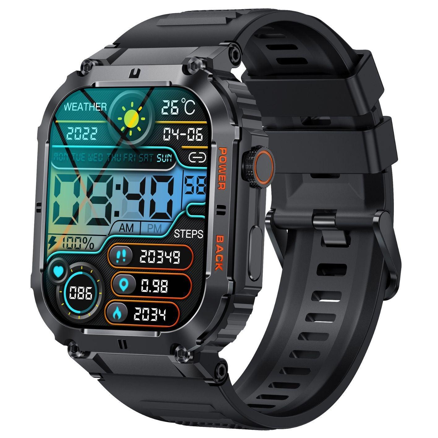 K57 PRO Smartwatch - Square Body Smartwatch - Rugged Look - Birdie Watches
