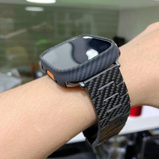 Carbon Fiber Protective Smartwatch Case - Birdie Watches
